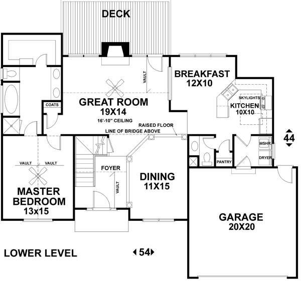 The Cameron 6292 3 Bedrooms And 2 5 Baths The House Designers 6292